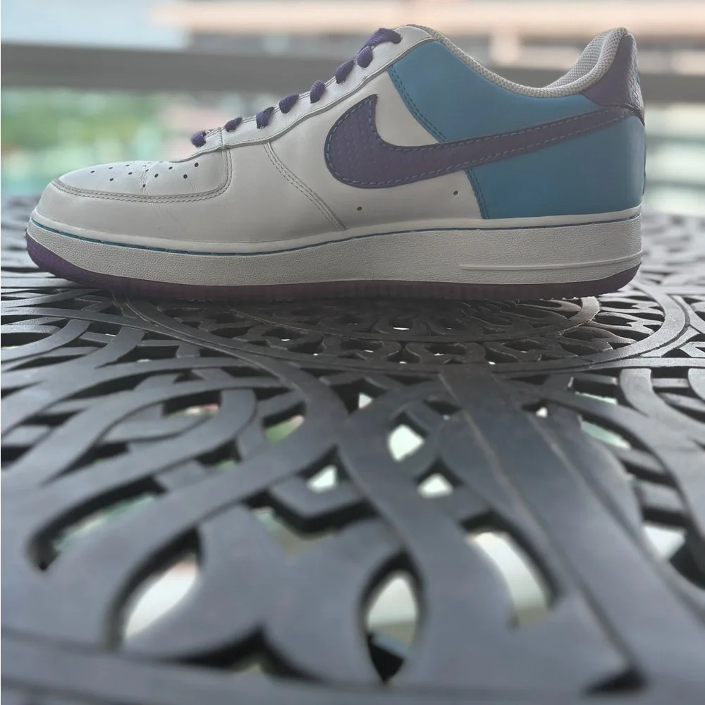 Nike Air Force 1 Samurai ‘07 Laser Blue Vintage Men’s Size 11.5 - Picture 8 of 11